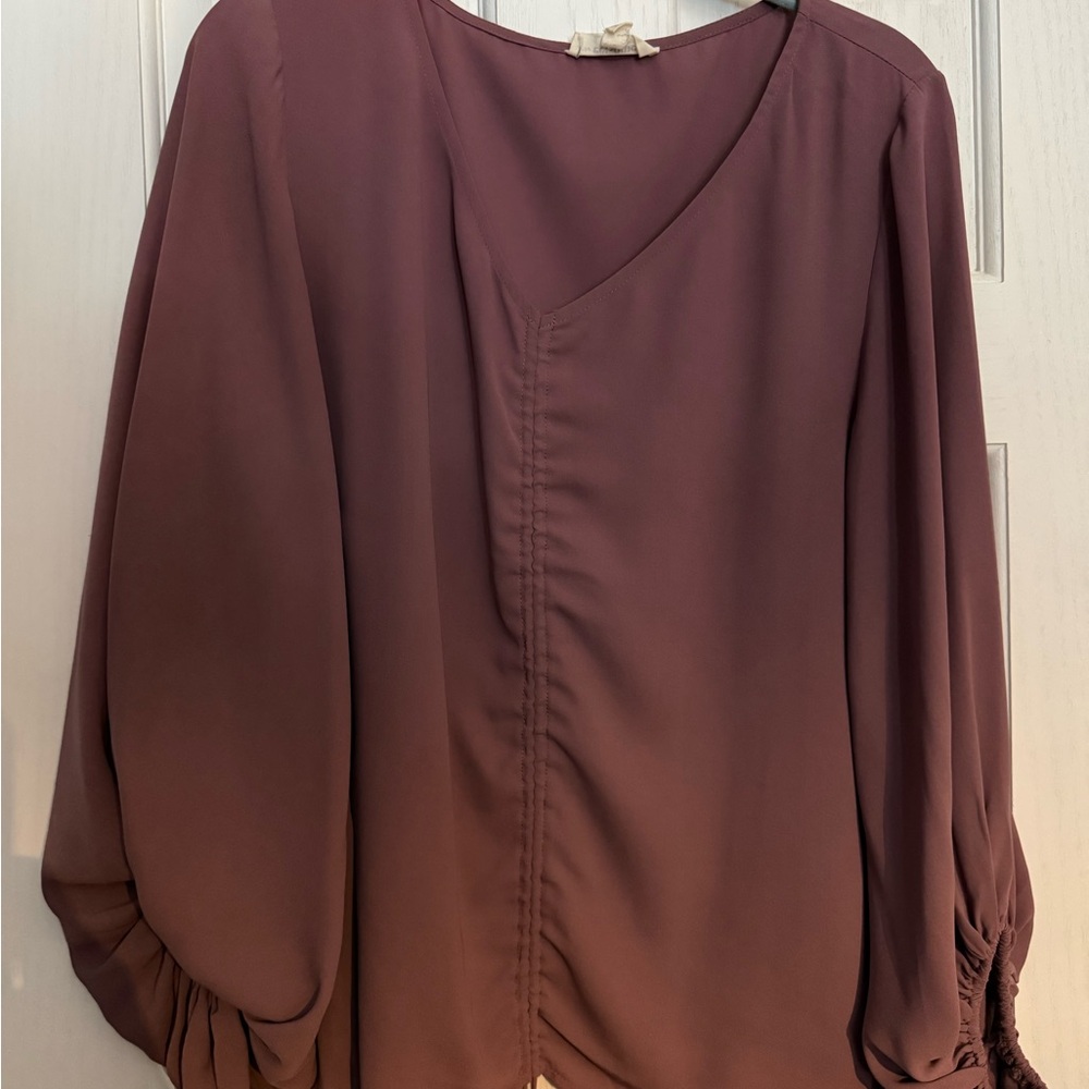 Eesome Dusty Rose Blouse